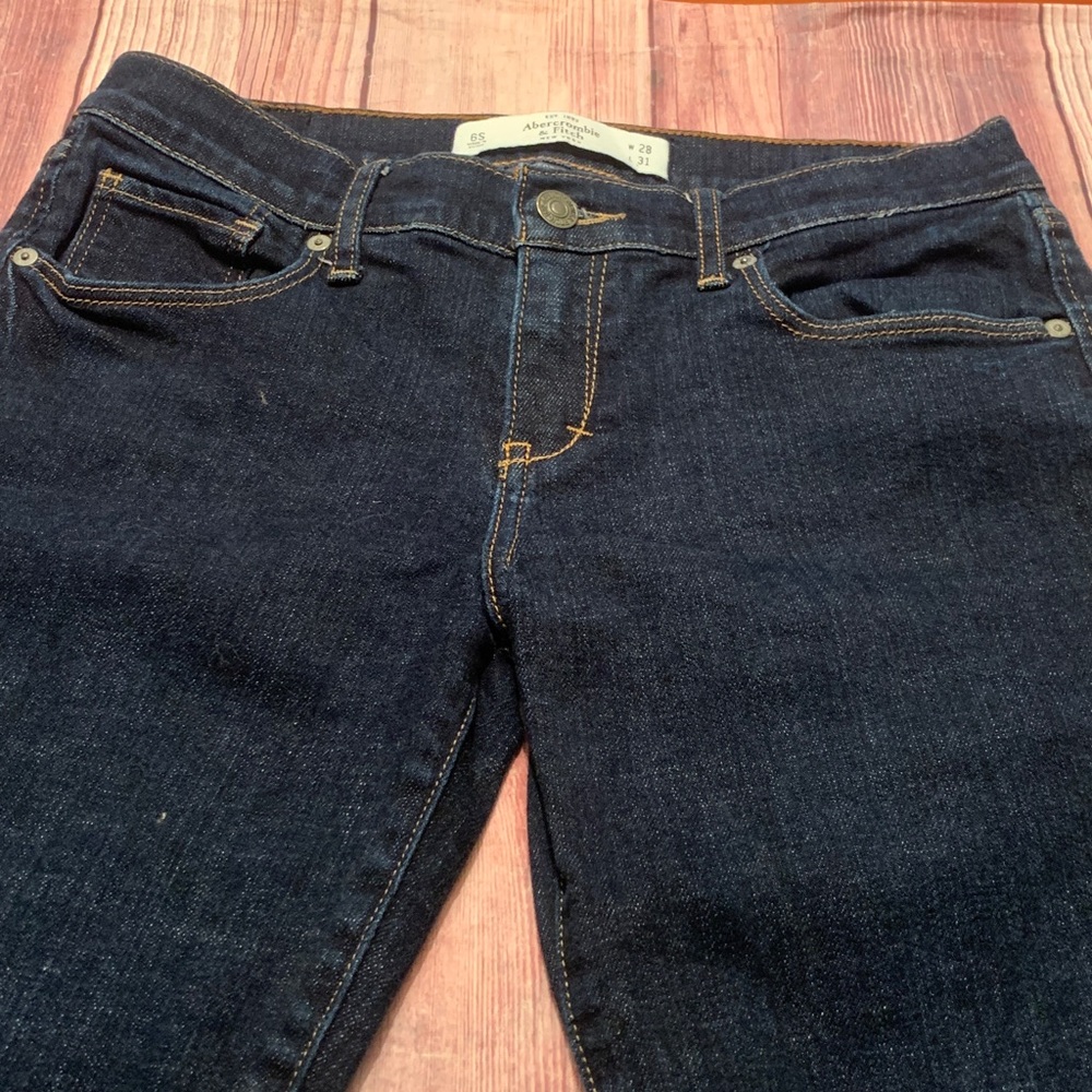 Abercrombie & Fitch Indigo Denim Jeans